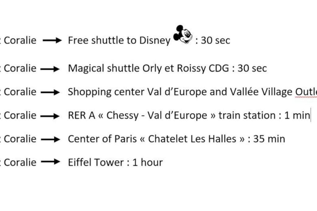 Disneyland Paris, Appartement 70M², Parking Prive Serris Dış mekan fotoğraf
